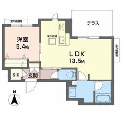 桃谷駅 徒歩7分 1階の物件間取画像